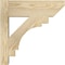 Ekena Millwork Merced Slat Rough Sawn Outlooker, Douglas Fir, 6"W x 16"D x 16"H OUT06X16X16MRC06RDF - alternate 4